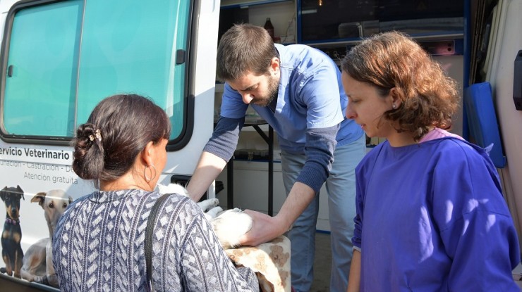 El móvil del servicio veterinario municipal estará en el barrio Altamira     